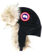 Canada Goose Fur Lined Flight Hat - Blue