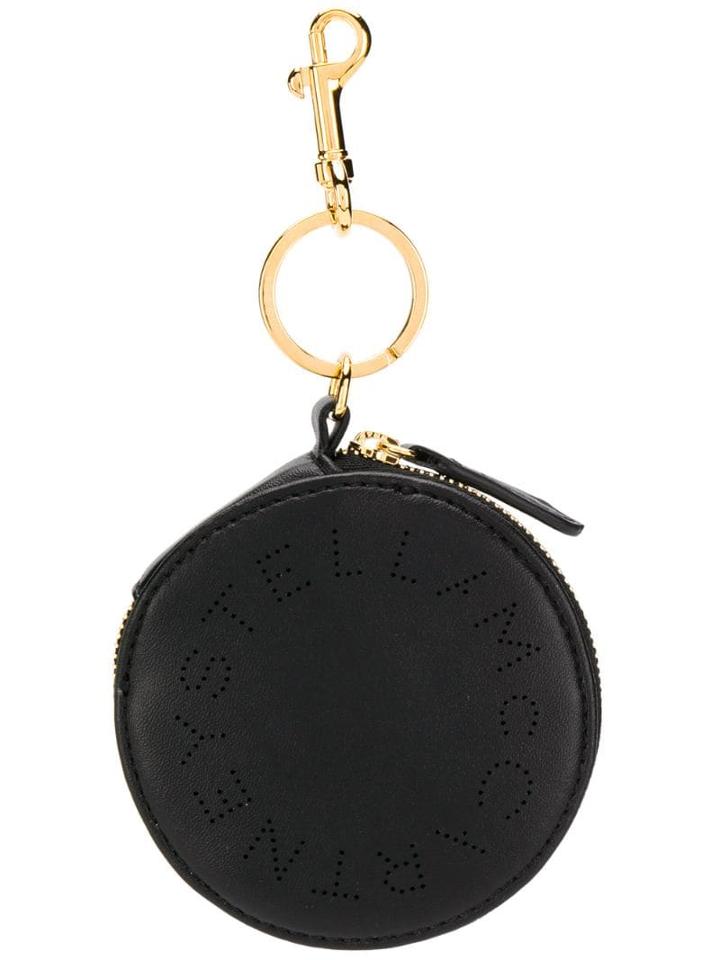 Stella Mccartney Round Logo Purse - Black
