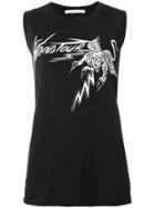 Givenchy World Tour Tiger Tank Top - Black
