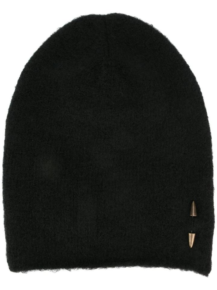 Isabel Benenato Spike Detail Beanie