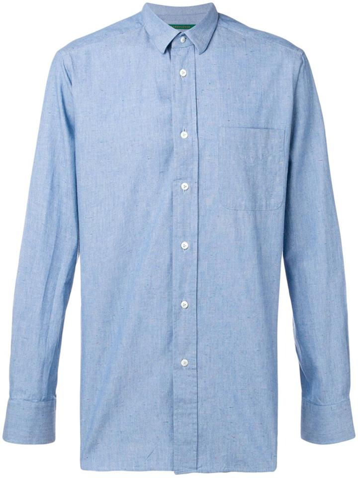Hand Picked Noto Shirt - Blue