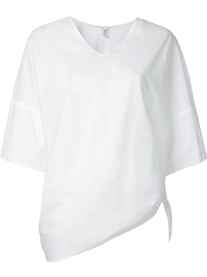 08sircus V Neck Top, Women's, Size: 36, White, Cotton