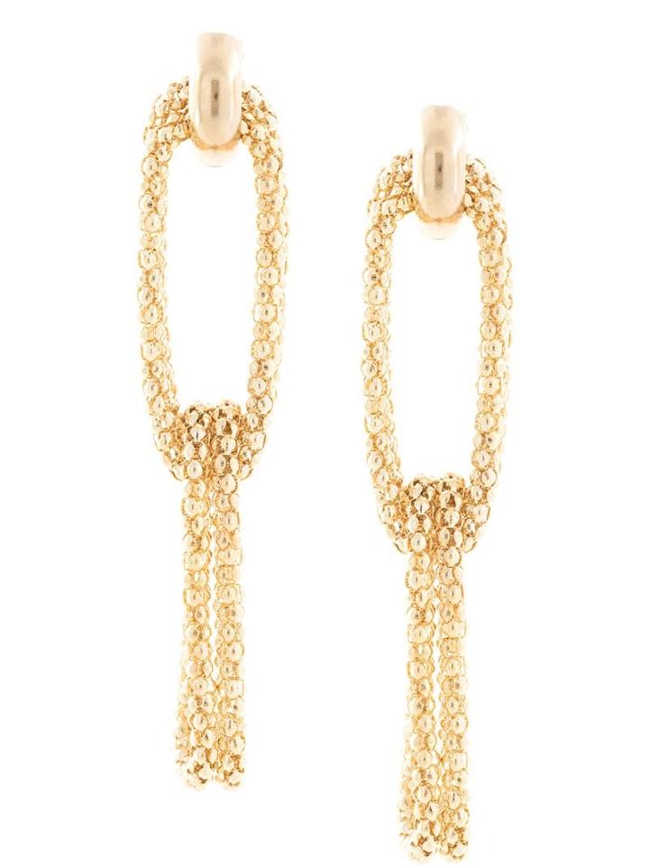 Rosantica Drape Style Earrings - Gold