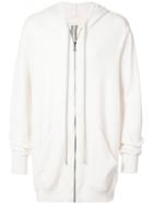 Rick Owens Forever Hoodie - White