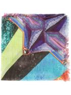 Mary Katrantzou Sequin Stripe Scarf - Multicolour