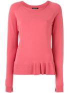 Twin-set Peplum Hem Top