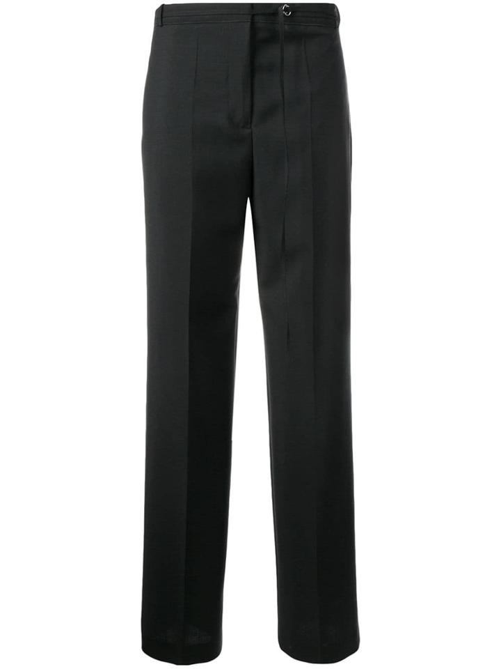 Jil Sander Wide-leg Tailored Trousers - Black
