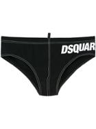 Dsquared2 Side Logo Swim Briefs - Black