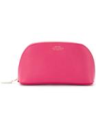 Smythson Zip Cosmetic Bag - Pink & Purple