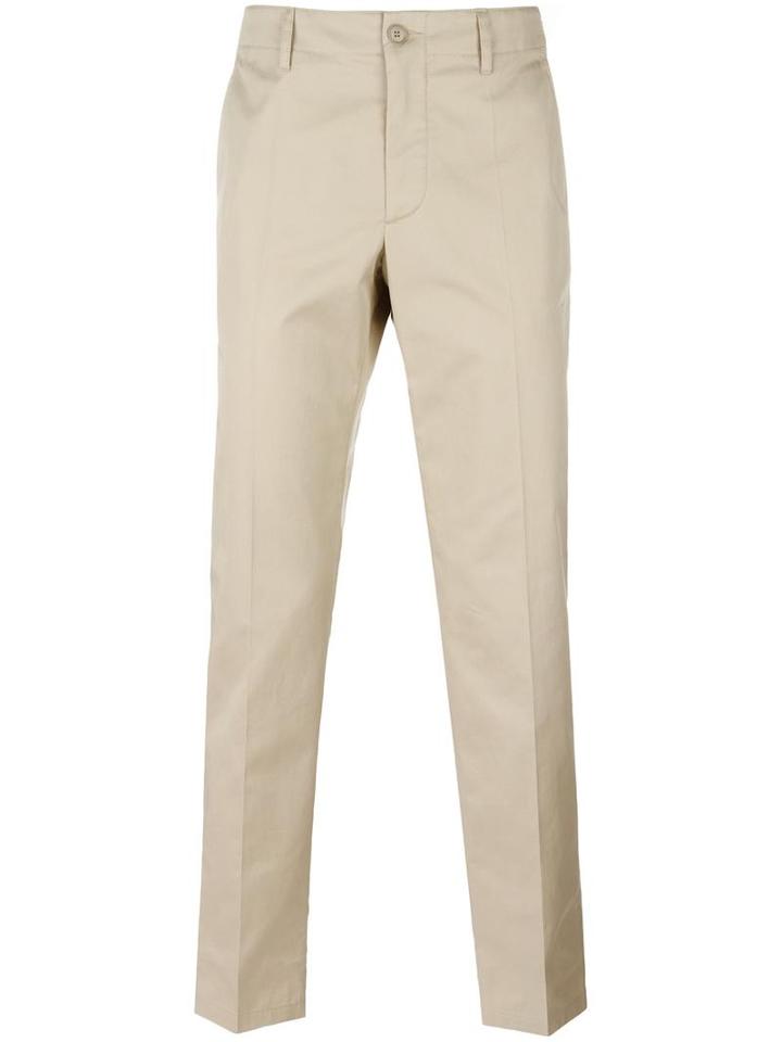 Maison Margiela Classic Chino Trousers, Men's, Size: 48, Nude/neutrals, Cotton