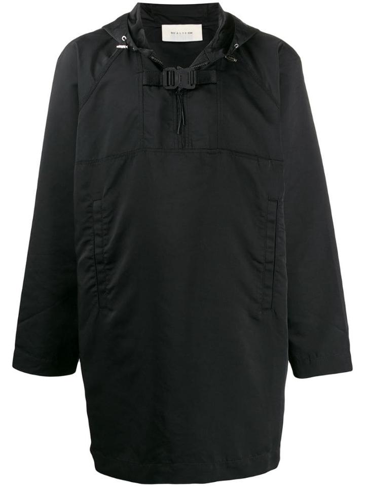 1017 Alyx 9sm Hooded Lightweight Parka - Black