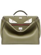 Fendi Peekaboo Tote Bag - Green