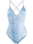 Rixo Ines Swimsuit - Blue