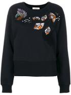 Dorothee Schumacher Embroidered Sweatshirt - Black