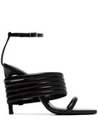 1017 Alyx 9sm Tunnel 100 Leather Strap Sandals - Black