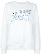 Each X Other 'lost Youth' Sweatshirt, Women's, Size: Large, White, Cotton