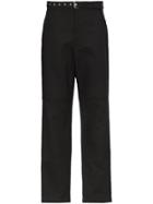 Ambush Chino Straight Leg Cotton Trousers - Black