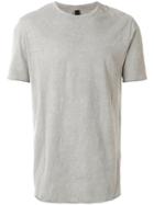 Poème Bohémien Raw Hem T-shirt - Grey