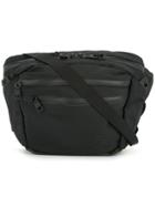As2ov Square Zipped Shoulder Bag - Black