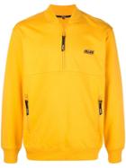 Palace Half Zipped Sweatshirt - Yellow