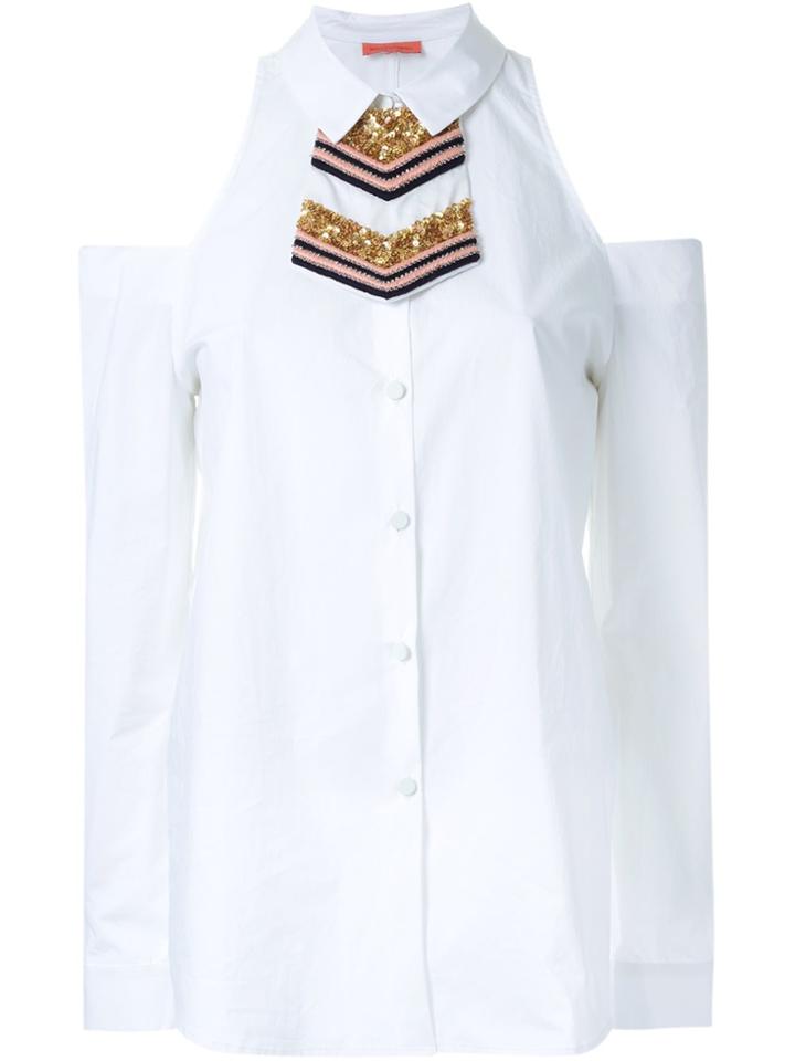 Alexis Boxy Shirt - White