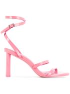 Manning Cartell Heeled Open-toe Sandals - Pink & Purple