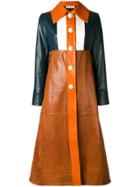 Marni Colour-block Coat - Multicolour
