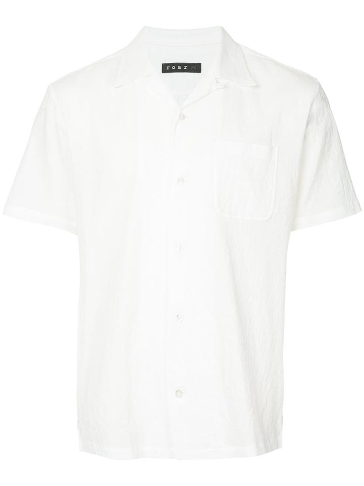 Roar Studded Pistols Shirt - White