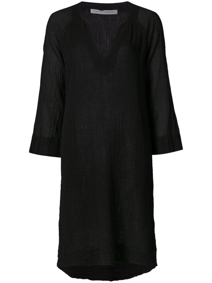 Raquel Allegra V-neck Dress - Black