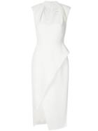 Bianca Spender Mandalay Asymmetric Dress - White