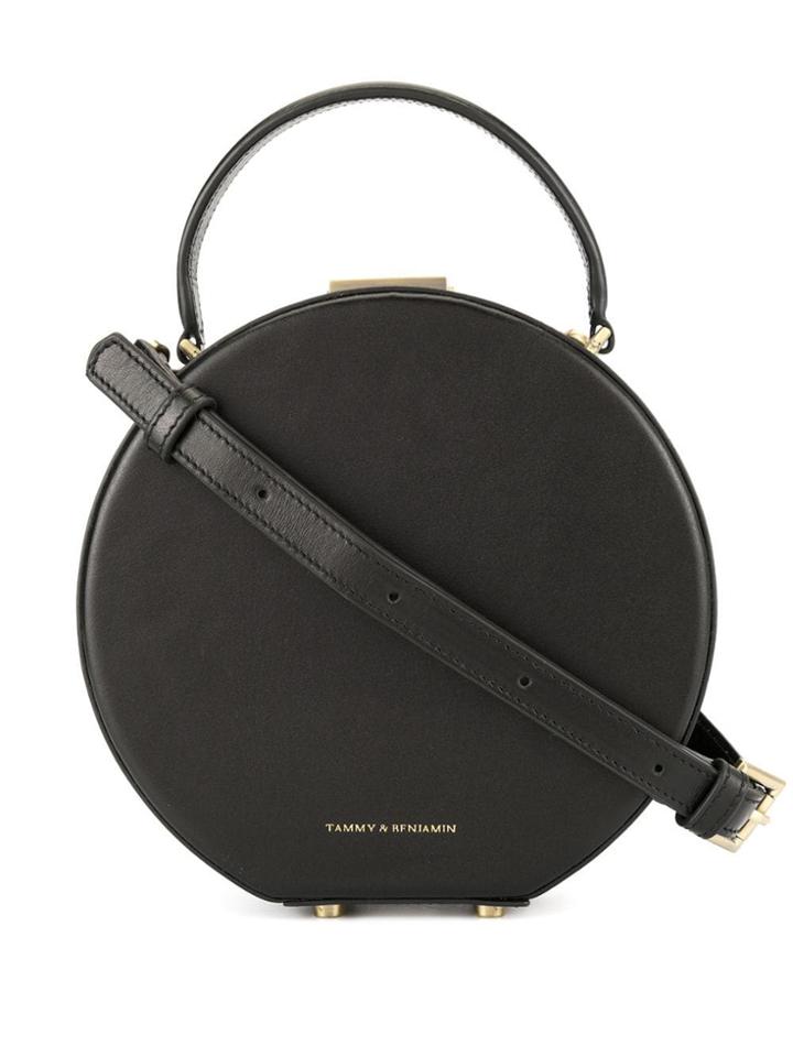 Tammy & Benjamin Hatbox Mini Bag - Black