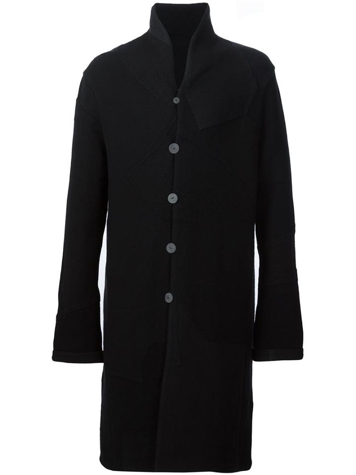 Label Under Construction Reversible Overcoat
