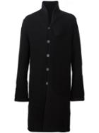 Label Under Construction Reversible Overcoat