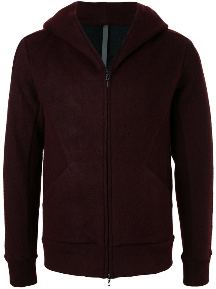 Kazuyuki Kumagai Zipped Hoodie - Red