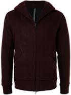 Kazuyuki Kumagai Zipped Hoodie - Red