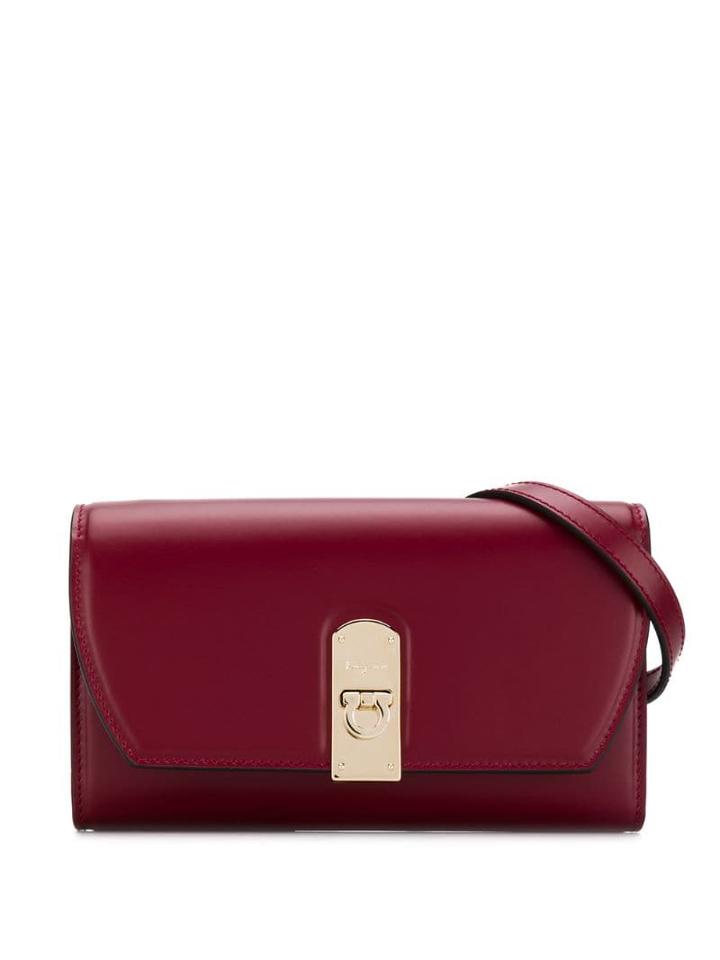Salvatore Ferragamo Flap-front Belt Bag - Red