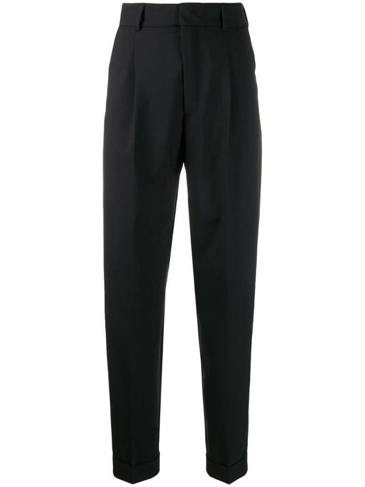 Hope High Waisted Tailored Trousers - Black