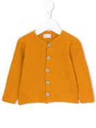 Violeta E Federico - Classic Cardigan - Kids - Cotton - 3 Mth, Brown