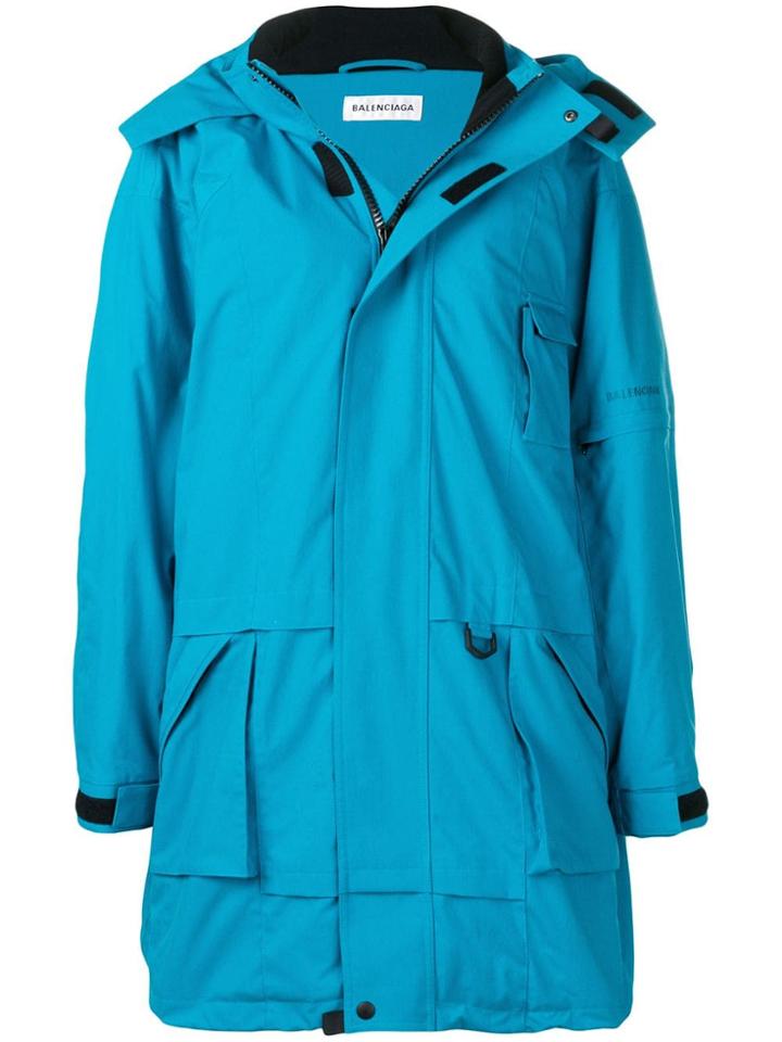 Balenciaga New Parka - Blue