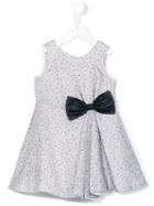 Hucklebones London - Confetti Jacquard Bodice Dress - Kids - Cotton/polyester/acetate - 10 Yrs, Blue