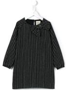 Douuod Kids Striped Dress, Girl's, Size: 8 Yrs, Black