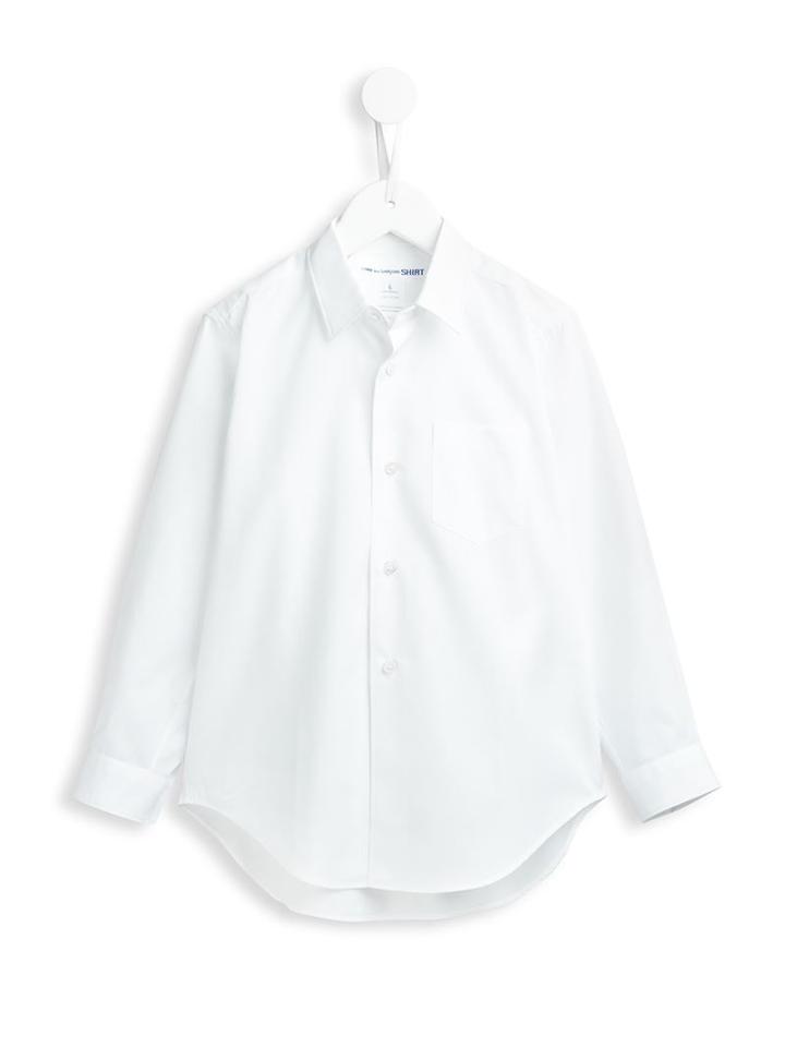 Comme Des Garçons Play Kids Cutaway Collar Shirt