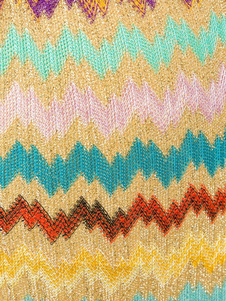 Missoni One-shoulder Zigzag Bikini - Multicolour