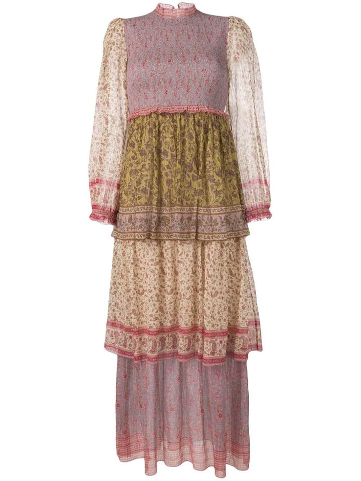 Zimmermann Paisley Print Dress - Pink