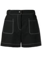 Kenzo High-waisted Shorts - Black
