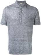 Massimo Alba Classic Polo Shirt, Men's, Size: Small, Blue, Linen/flax