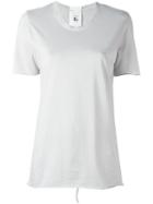 Lost & Found Rooms - Zipped T-shirt - Women - Cotton - Xs, Grey, Cotton