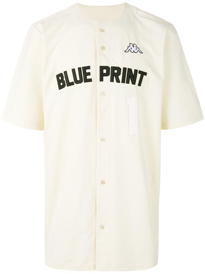 Kappa Kontroll Blueprint Baseball Shirt - Nude & Neutrals