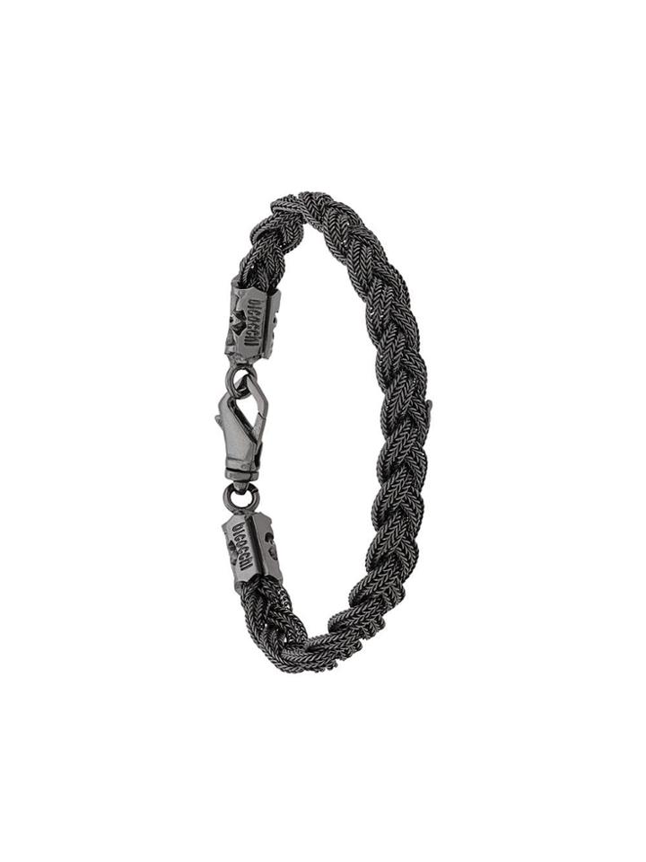 Emanuele Bicocchi Weave Style Bracelet - Black
