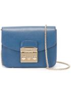 Furla 'metropolis' Crossbody Bag, Women's, Blue, Leather